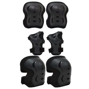 스피드스타 보호대 손목 2p + 팔꿈치 2p + 무릎 2p - 블랙 x M x 1세트