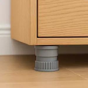 원형 45파이 조절발 가구 높이조절 발통 거실장 서랍장 테이블 가구다리 상다리 높낮이 책상