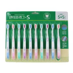 부광약품 안티프라그 S 탄력모 칫솔 10입
