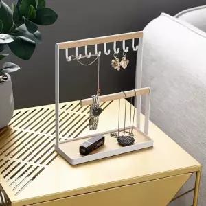 귀걸이 악세사리 2단 목걸이 전시 진열대