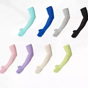 손등까지 보호하는 패턴 쿨토시 손등보호 반장갑토시 골프 (WFJVPGT)