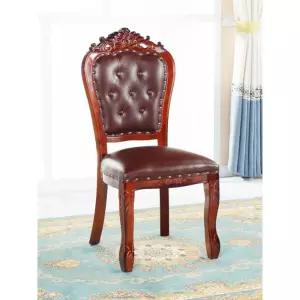 엔틱식탁의자 유럽풍 고급 레스토랑 다이닝룸 체어 의자 - 그린