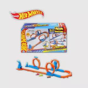 아트박스/코리아보드게임즈 핫휠 JDW39 트랙 크리에이터 트리플 루프 스피드 키트