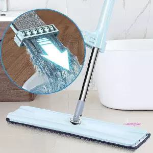 클린웰밀대청소 극세사 물밀대 막대 슬라이드 대형 물걸레 바닥 청소기ghi901