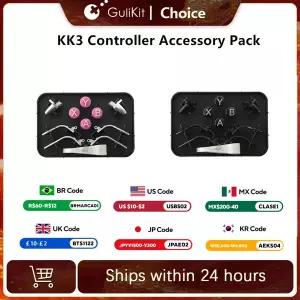 GuliKit KK3 Max KK3 Pro 컨트롤러 액세서리 팩6개의 후면 패들 4개의 PC 레이아웃 ABXY 버튼 1개의 키캡