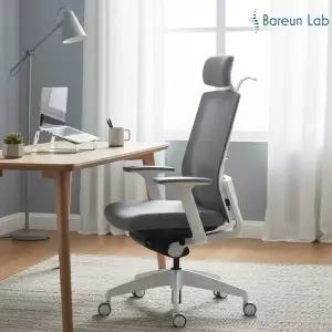 바른자세연구소 아이언(Iron) 컴퓨터 사무실 사무용 편안한 책상의자