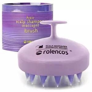 로렌코스 프로페셔널 두피 샴푸브러쉬 바이올렛 1개