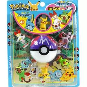 피규어 세트 애니메이션 포켓몬 어린이 포켓몬스터 피규어 장난감 선물 장식 완구