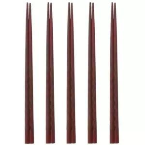 방울 옻칠 젓가락 24cm 4세트 나무젓가락 옷칠저분 옻칠젓가락 옻칠저분 옷칠젓가락