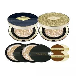 [에이지투웨니스]에이지20s 앰플 에센스 팩트 럭스 골드 본2+리2+퍼프4