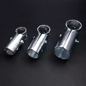 파이프 T클램프 탄소강 T자 조인트 비닐하우스 무용접 파이프 클램프 20/25/32mm