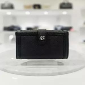 [루이까또즈] 루이까또즈 여성 3단 반지갑 SS3FM03BL