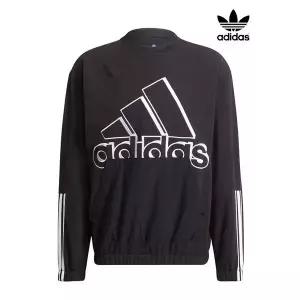 [하프클럽/아디다스]adidas 빅로고 기모 맨투맨_GV5296