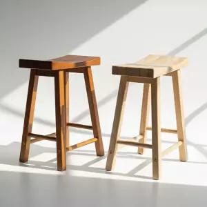 원목 스툴의자 화장대의자 간이 보조 풋스툴 사이드테이블