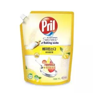 베이킹소다 1L 리필 레몬향 프릴
