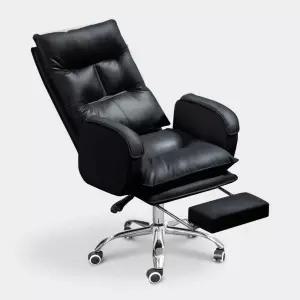 가죽 중역의자 1인 암체어 푹신한 고급 리클라이너