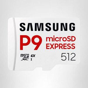 P9 Express microSD 카드, 512GB microSDXC 메모리 최대 800MB/s, 스위치 2용 (MB MK512T /AM)