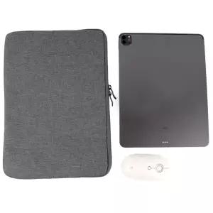 그레이 태블릿 노트북 파우치 13인치