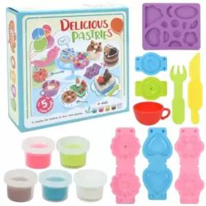 플레이 컬러 도우 클레이 세트. 도너츠 디저트 5830-b 놀이 촉감발달 점토 교