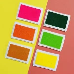 [하프클럽/]스탬프 A 컬러 패드 도장패드 스탬프잉크 핑거프린트