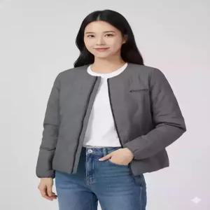 discoveryexpedition 유니 픽토르U 뉴퀼팅 다운 경량패딩 (DGREY)