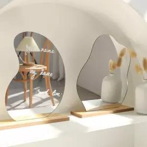 무디 탁상 거울 아크릴 욕실 화장실 화장대 화장 스탠드 탁상용 메이크업