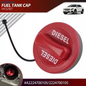 주유구캡 주유캡 차량용 디젤 Diesel 연료 탱크 필러 가스 캡 커버 A 2224700105 메르세데스-벤츠 C E GLA