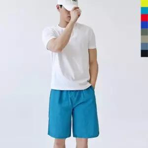 GSS N35M 남여공용 남자 커플 워크 팬츠 비치웨어 비치 밴딩 반바지