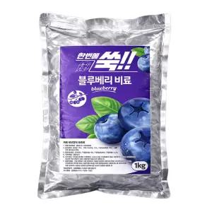한번에쑥 블루베리 비료 1kg 6개월 6M 알갱이 완효성 알비료 나무 영양제 아로니아