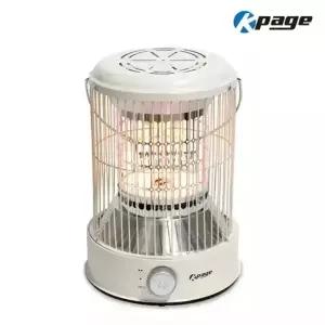 케이페이지 원통형 하이라이트 히터 전기히터 난로 KEH-1000HW