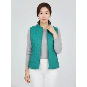 [올포유]여성 물결 퀼팅 덕다운 베스트 AWQVN1161 904_P357685992