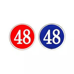 에폭시 원형 번호판 48mm 테이블 좌석 번호 사물함 락커 숫자 스티커 번호표 숫자판