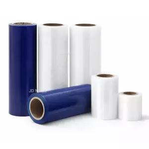 보호테이프 100mm / 파랑 흰색 랩 랩핑 포장 택배 스크레치필름 고정용 청랩 보양