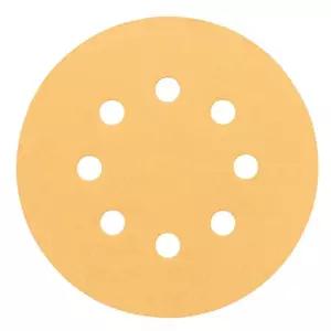 보쉬-원형 샌딩페이퍼 240번 GEX125-1AE 용 (SET(5장))/페이퍼/에어/전기/샌딩기/작업용/공구/절삭/연마