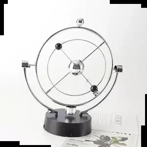 진자운동 장식소품 크롬 탁상용 모빌 조립식 인테리어