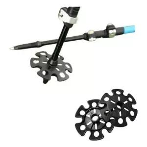 등산스틱 부품 스노링 교체용 고무패킹 보호캡 눈꽃 등산스틱부속