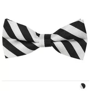 MTIEF18082 화이트 앤 블랙 보타이 예복 결혼식 연출 스타일 포멀 기본템