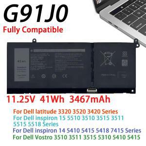Dell Inspiron15 5310 3511 Vostro 노트북 배터리 G91J0
