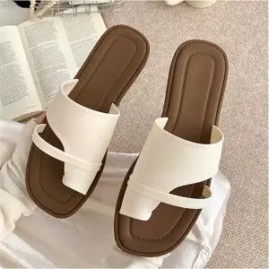 꾹상점1  여친 슬리퍼 모던 샌들 바캉스 크로스 스트랩 비치