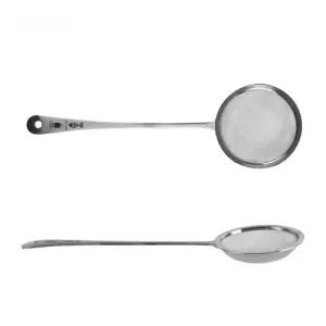 올스텐 건지기 약29cm 촘촘한 미세 건지기 뜰채 거품 제거 거름망 스텐304