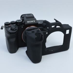 호환 소니 알파 7 V  7R ILCE-7M5  A7 V 카메라용 A7M5 고무 실리콘 케이스 바디 커버 프로텍터 프레임 스