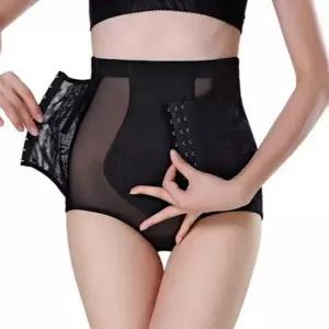 여성 거들 팬티 힙업 복부 코르셋 하이 웨스트 보정 속옷 허리 이너웨어 드로즈 속바지 레이스 몸매 파워