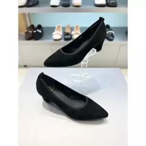 [하프클럽/고세]여성 5cm 스웨이드스판 펌프스힐 JXP0502