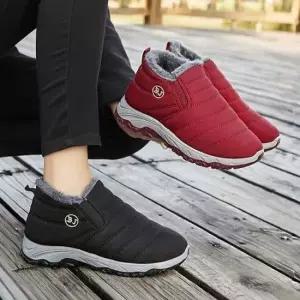 쿠션 아웃솔 부츠 뒷스트랩 여성 패딩부츠 내부 기모안감 겨울부츠 따뜻한신발 겨울부츠