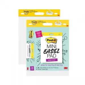 3M 이젤패드 577 미니 흰색 무지 20장 / 미니 플립차트 회의용 메모패드 테이블탑 이젤패드