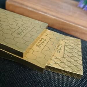 새로운 200*70*8mm 더 내마모성 다이아몬드 샤프닝 스톤 대형 골드 샤프닝 플레이트 주방 칼 갈기 연삭석