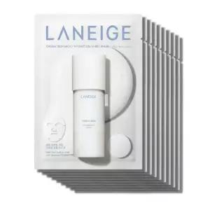 라네즈 크림 스킨 밀키 하이드레이션 겔링 시트 마스크 33g 10개