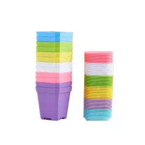 칼라 미니 화분 받침대 세트