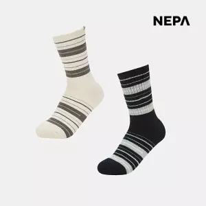 네파 여성 멀티스트라이프 중목 양말 기능성 에어로쿨 스포츠 러닝 등산 운동 쿠션양말 7M28316