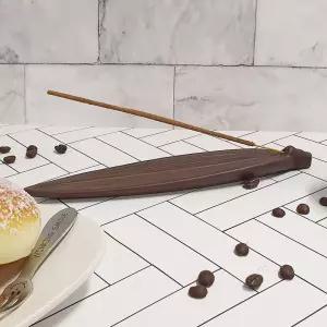 인센스 스틱 홀더 대나무잎 인센스받침 인센스거치대 인센스꽂이 향꽂이